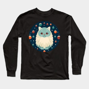 Persian Cat Xmas  Ornament, Love Cats Long Sleeve T-Shirt